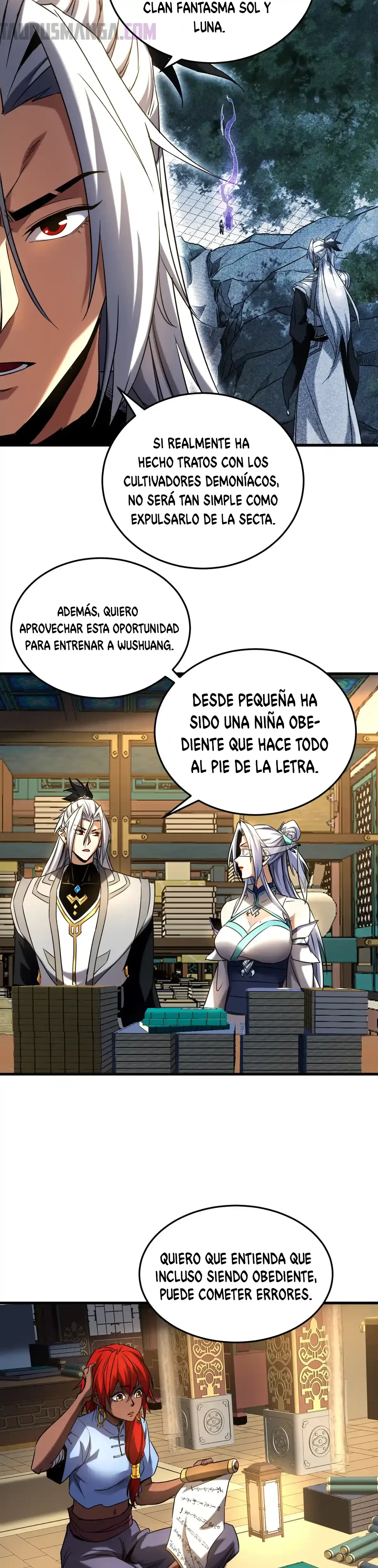 Mientras mis discípulas se matan, yo me relajo! > Capitulo 136 > Page 51